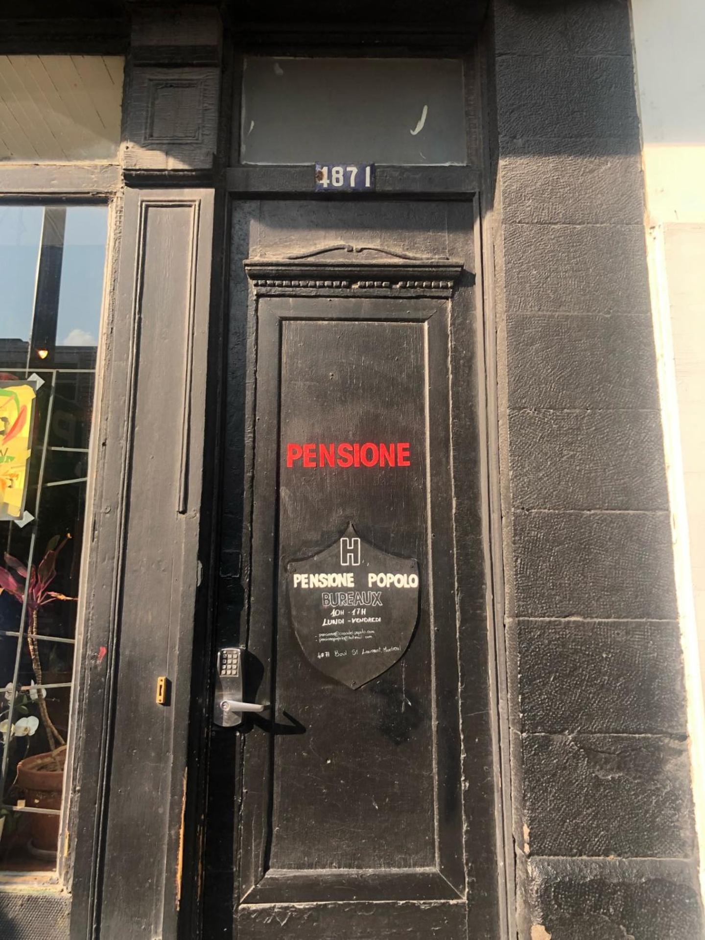 Pensione Popolo Montréal Eksteriør billede
